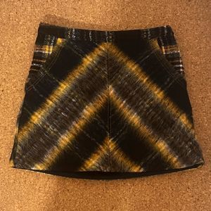 urban outfitters wool blend mini skirt M NWT